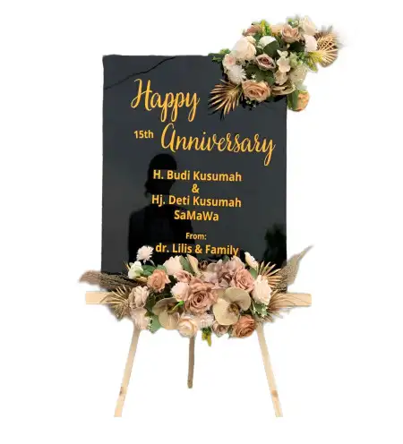 Papan Bunga Akrilik Beratan