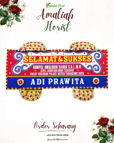 Papan Bunga Ucapan Selamat Beratan
